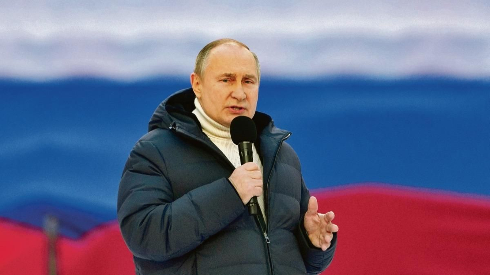 El presidente de Rusia, Vladimir Putin, durante un comparecencia pública en Moscú.