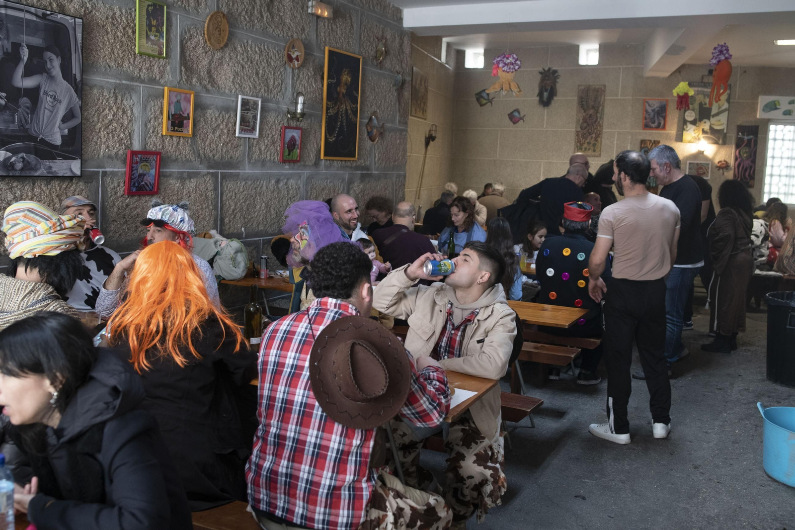 Galería | El sol hace acto de presencia en la mañana de sábado de Entroido de Xinzo de Limia