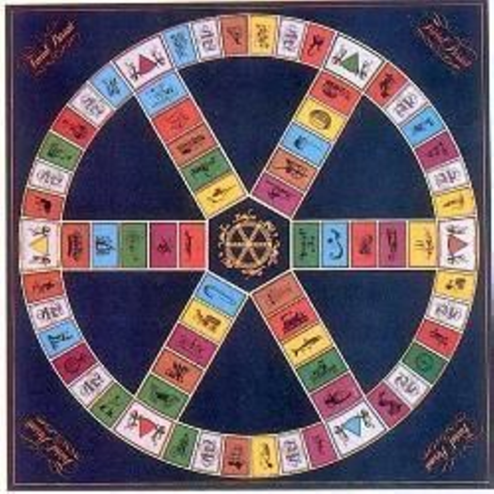 Tablero del Trivial.
