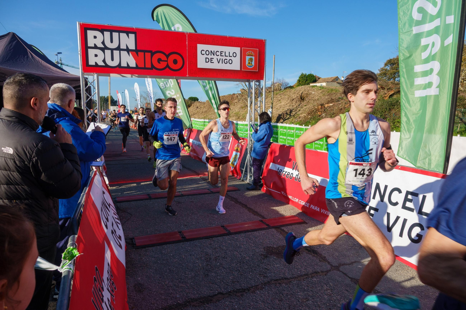 Galería | Pequeños y grandes disfrutan la Milla Cidade de Vigo con +Deporte Atlántico