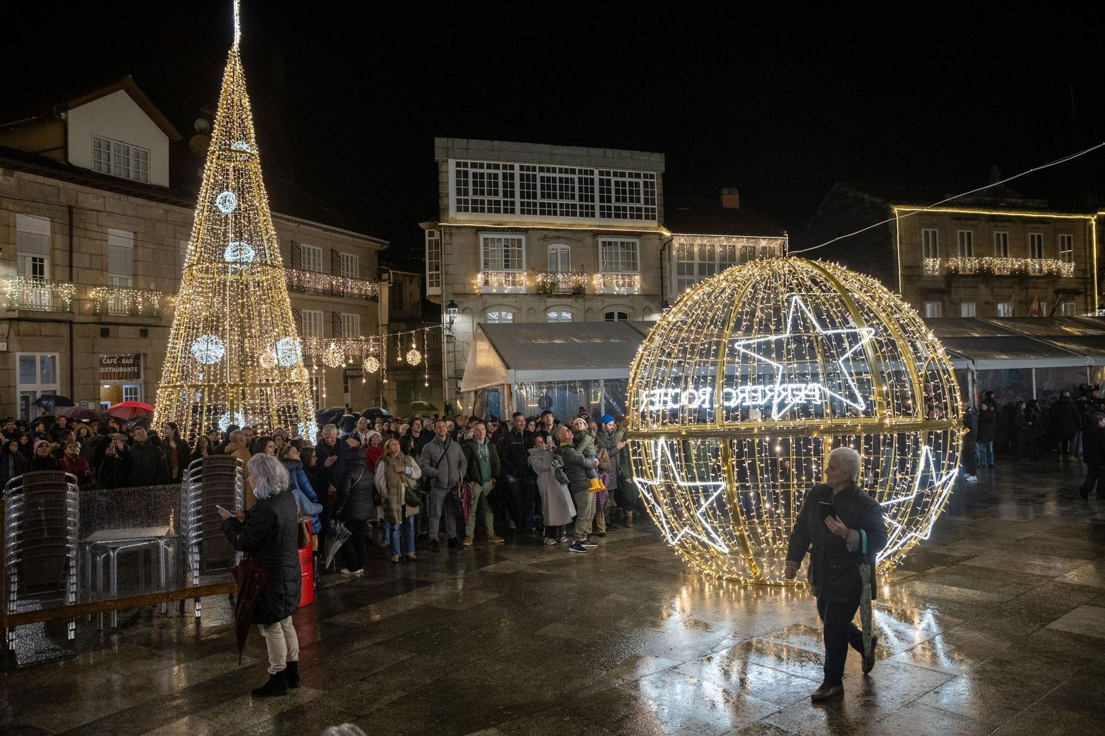 Galería | Ribadavia disfruta del encendido de la Navidad