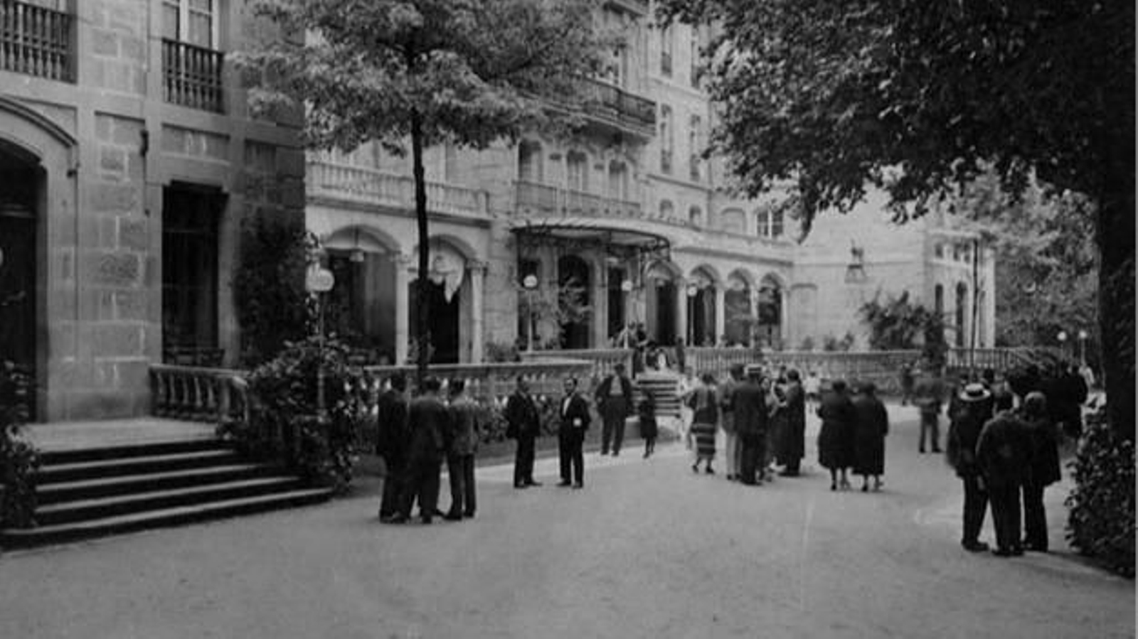 El Gran Hotel de Mondariz en 1915, cuando acudía Pardo Bazán.