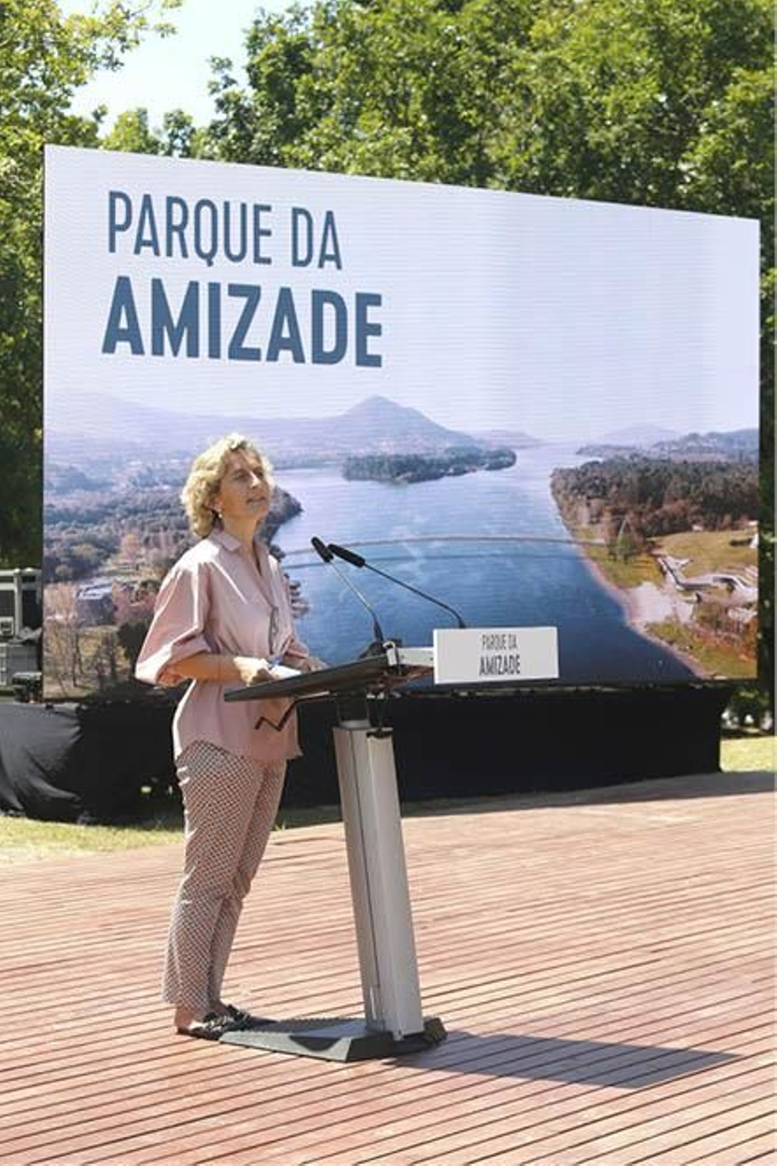 Abrunhosa aseguró que el puente será una prioridad.