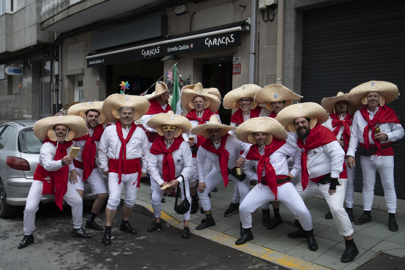 Galería | El sol hace acto de presencia en la mañana de sábado de Entroido de Xinzo de Limia