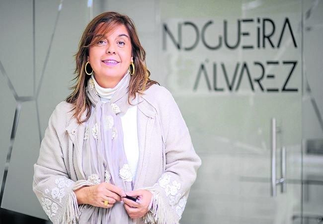 Chelo Nogueira, gerente de la firma, a la que ya se ha incorporado la tercera generación.