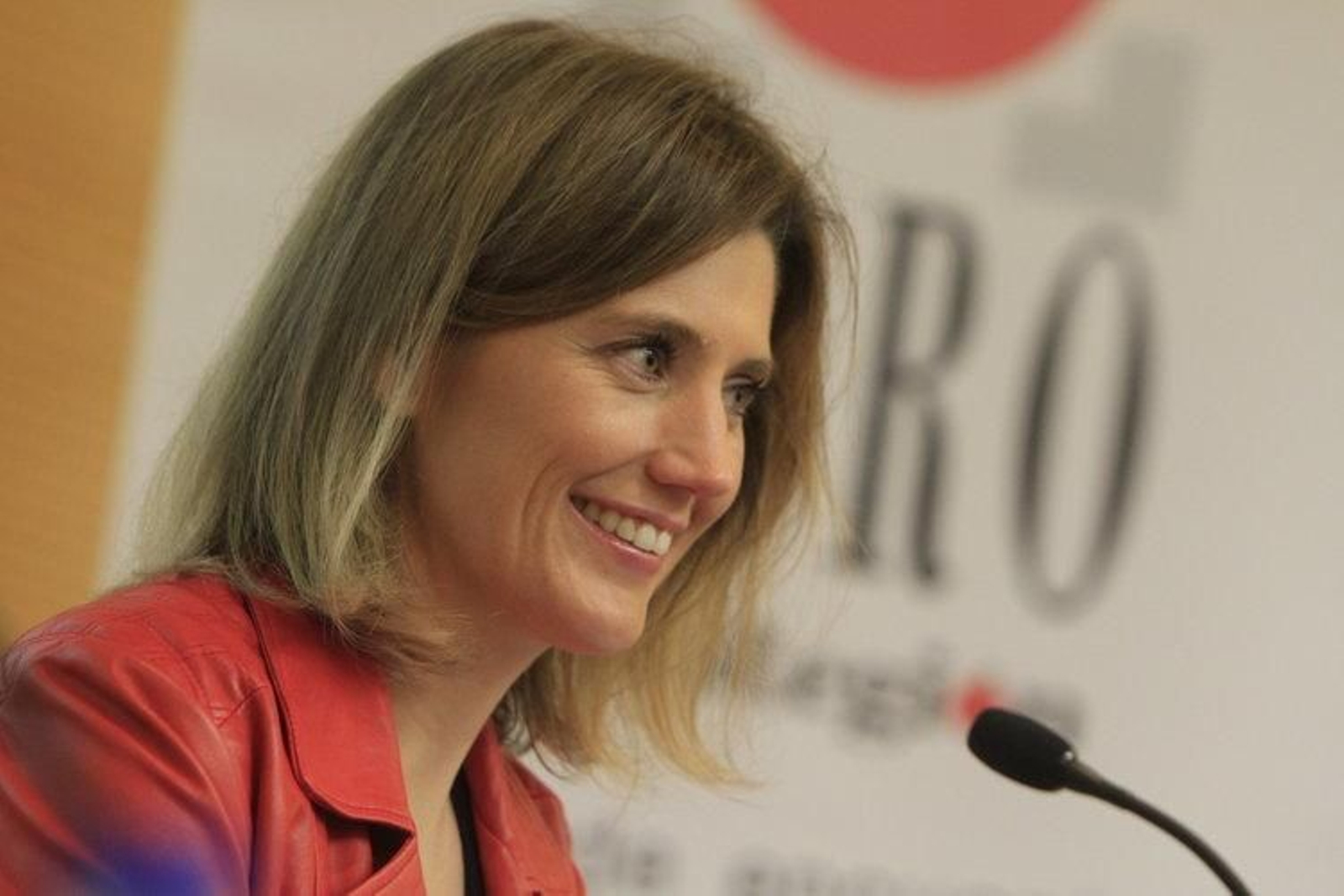 Silvia Álava, en el Foro La Región de diciembre de 2014.