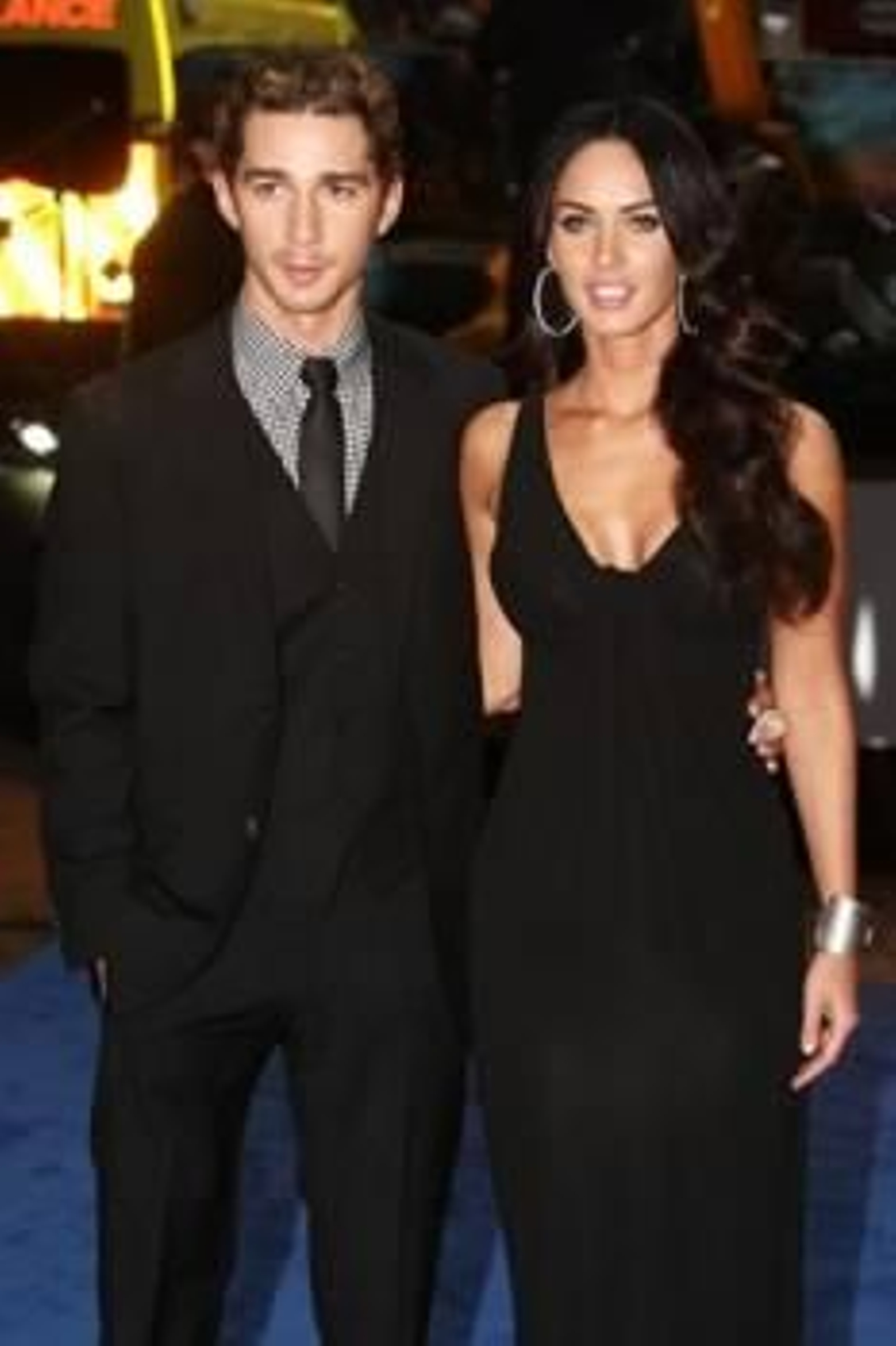 Shia LaBeouf con Megan Fox