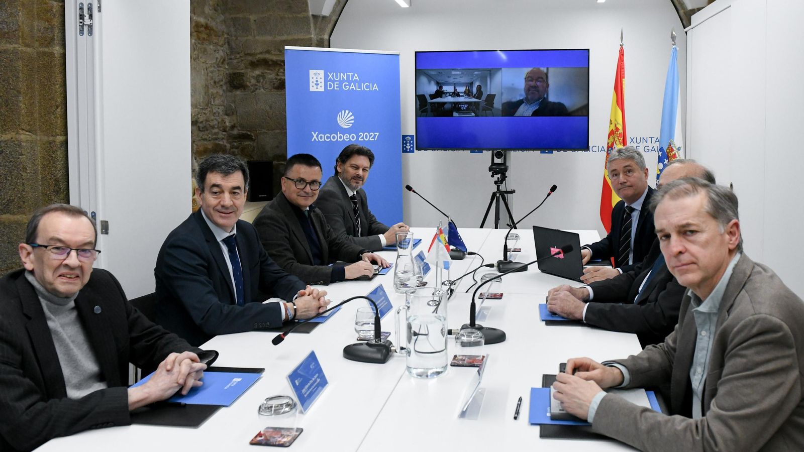 Reunión de la Xunta con el Ministerio de Universidades