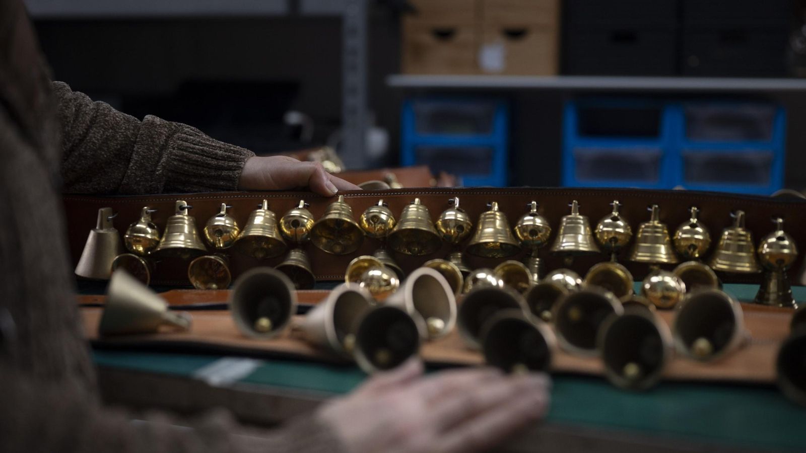 Campás e cascabeis fan un son único.