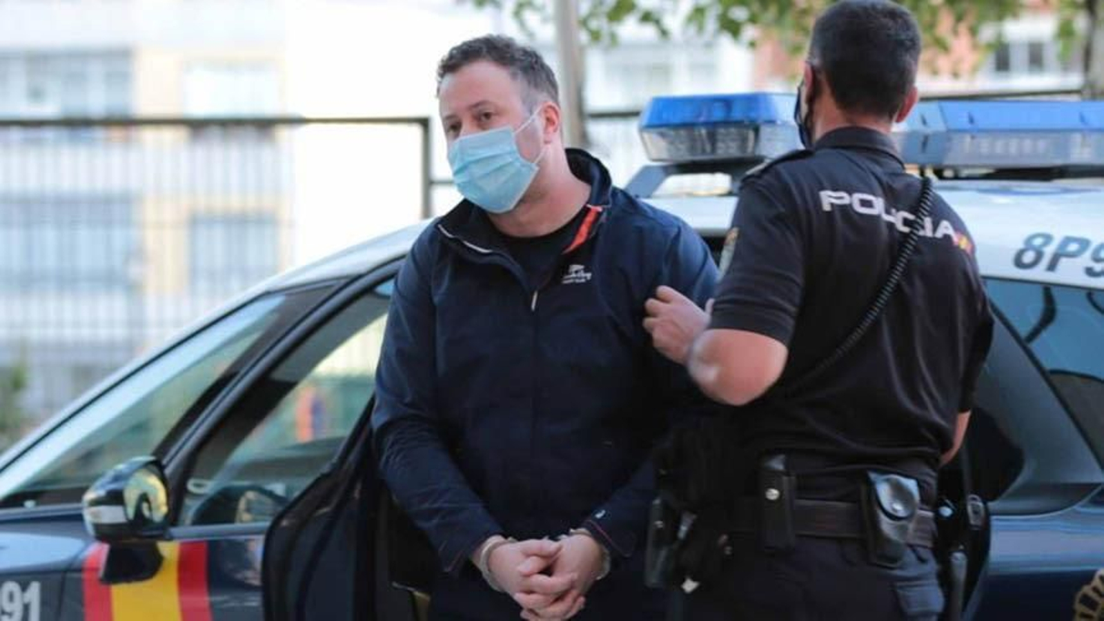 Santórum, el día de su detención.