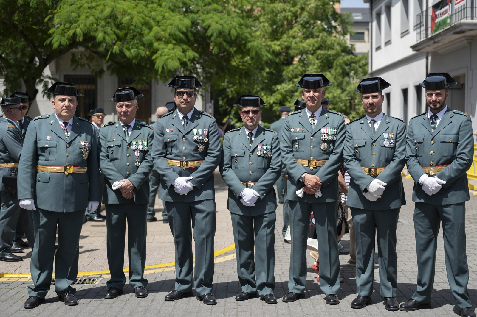 Galería | O Barco de Valdeorras se vuelca con el 182 aniversario de la Guardia Civil