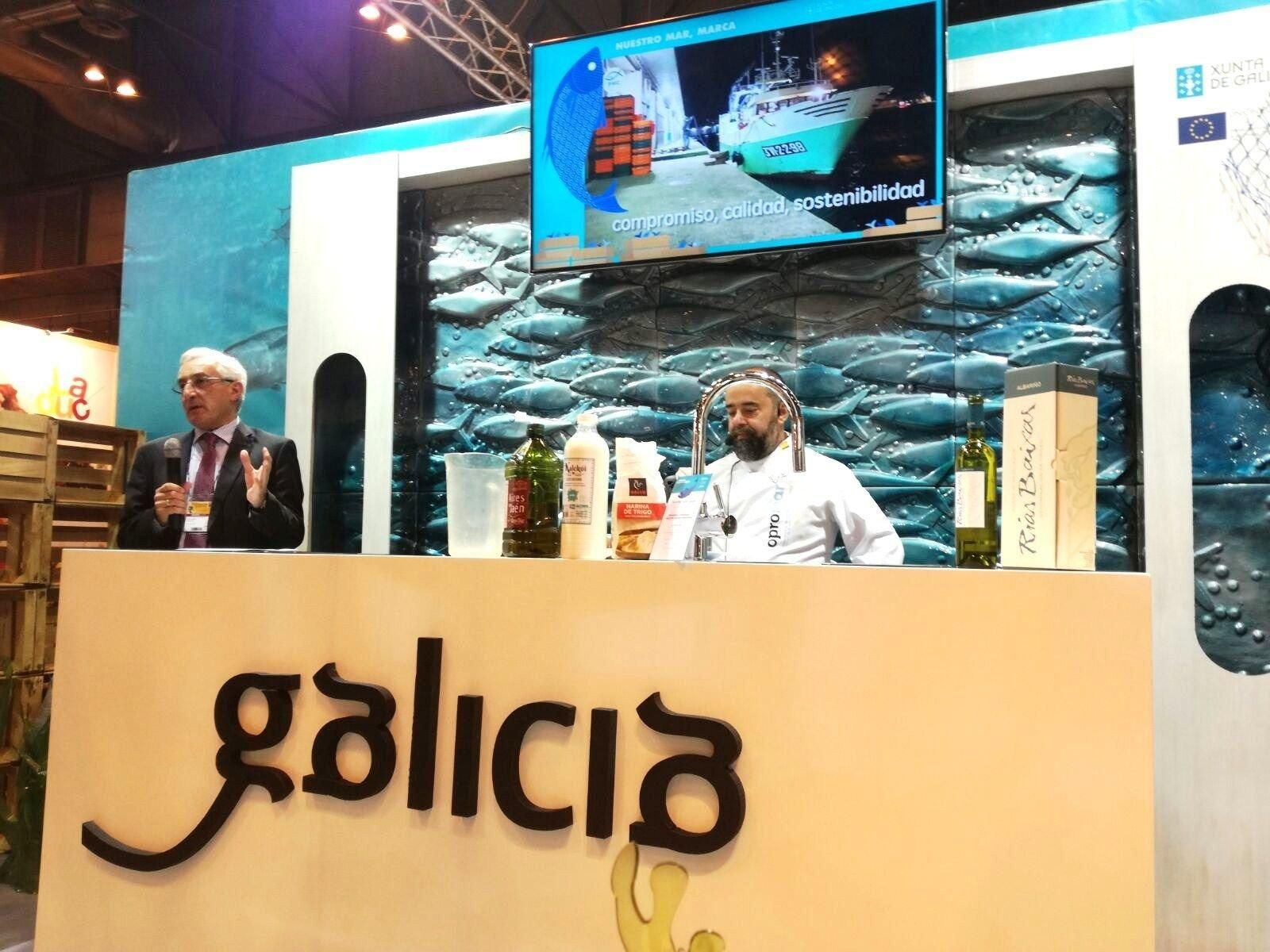 Juan Martín Fragueiro, gerente de Opromar, y Alfonso Díaz.