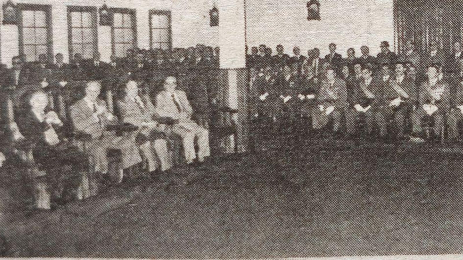 Imágenes de la capilla del Regimiento durante la misa organizada por la Guardia Civil.