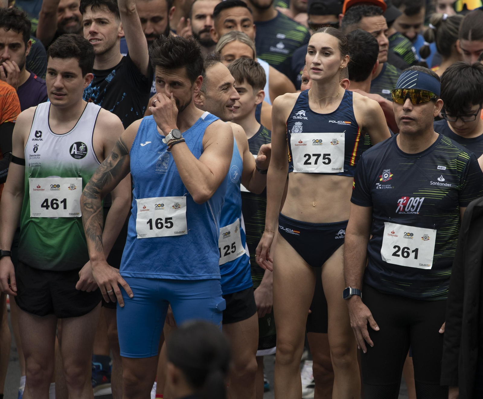 Galería |  Ourense se llena de solidaridad y corredores para la III Carrera Ruta 091 de la Policía Nacional