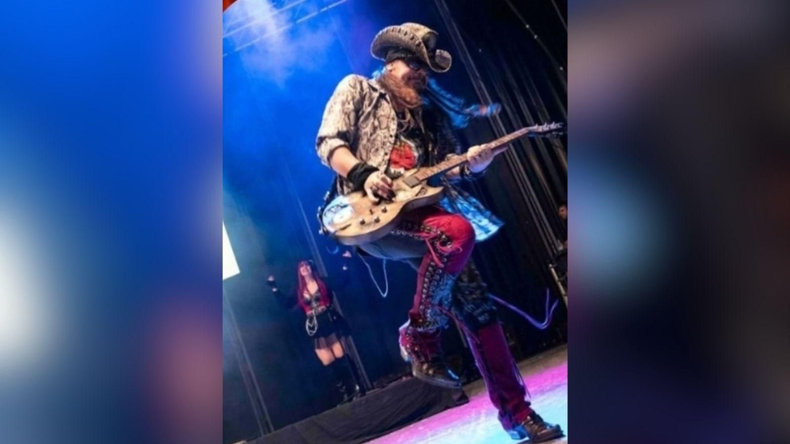 Víctor de Andrés, guitarrista de Mago de Oz.