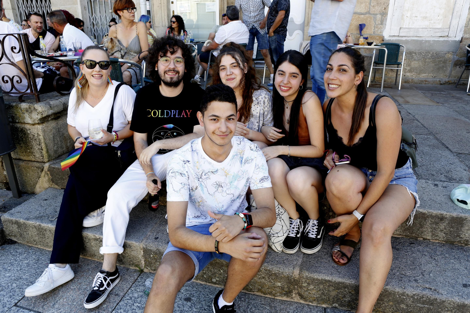 Alba, Andrés, Diego, 
Gixela, Laura e Carina.