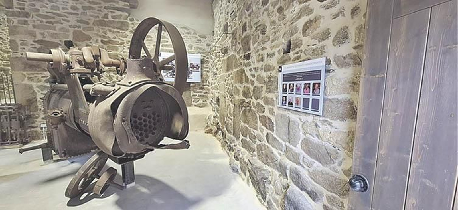 La locomóvil de 1918 ocupa un lugar de privilegio en el museo.