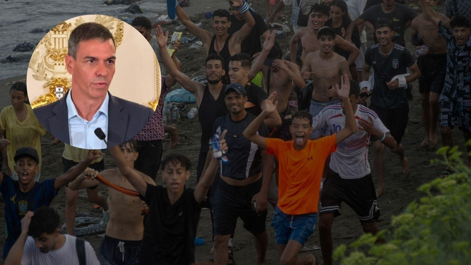 Las frases de Pedro Sánchez en la comparecencia en Ceuta por la crisis: "Una violación de la integridad territorial"