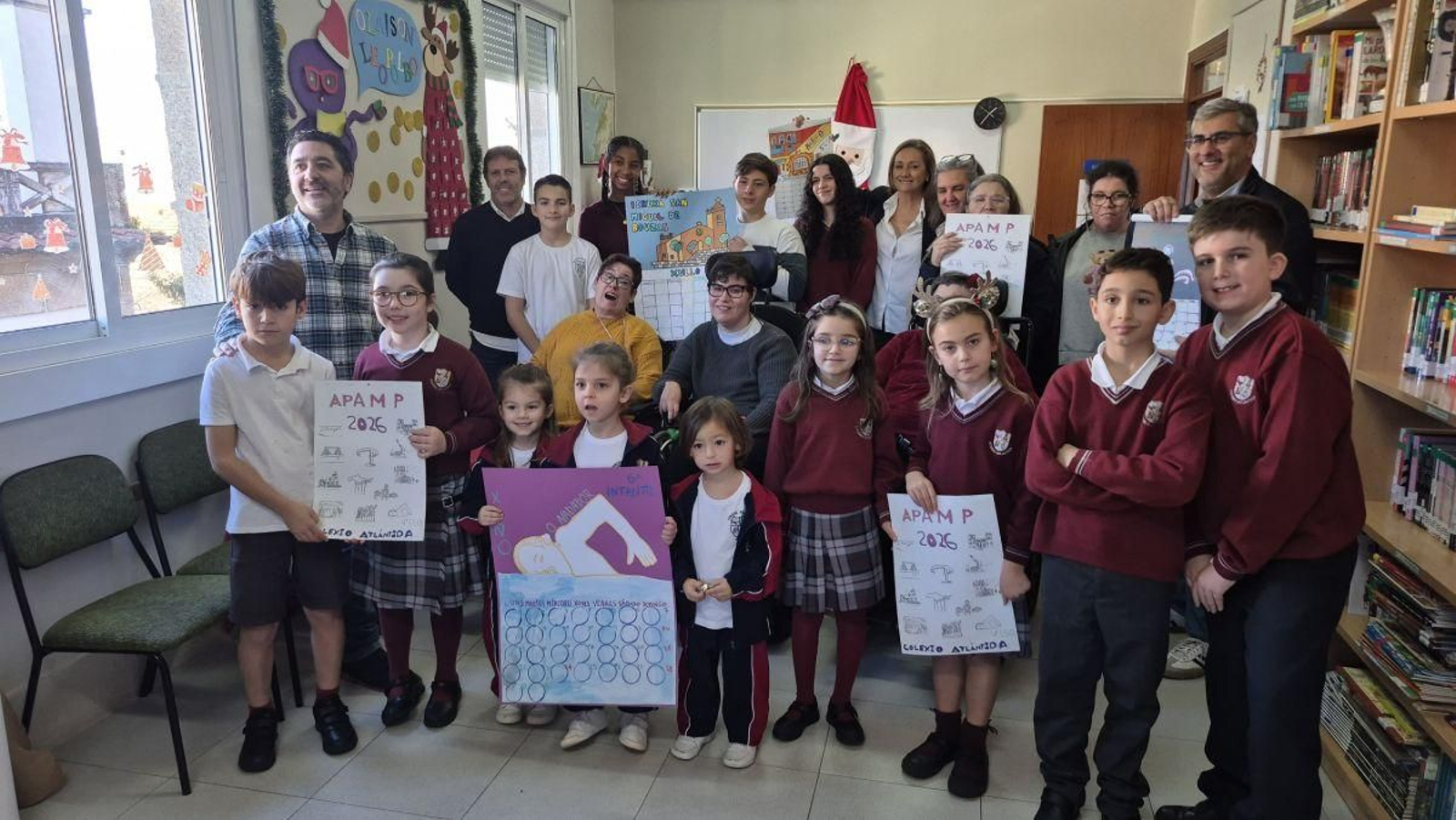 El calendario escolar del CPR Atlántida.