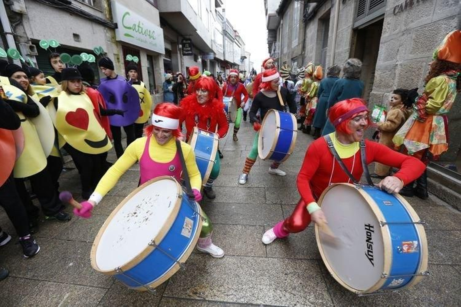 Xinzo de Limia. 15-02-15. Provincia.  Domingo de Entroido en Xinzo de Limia.
Foto: Xesús Fariñas