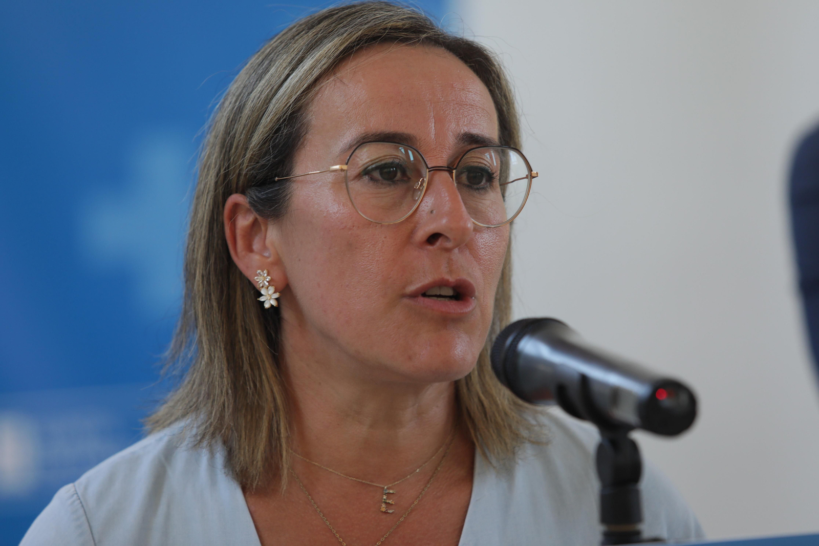 Ethel Vázquez, conselleira de Infraestructuras. José Paz