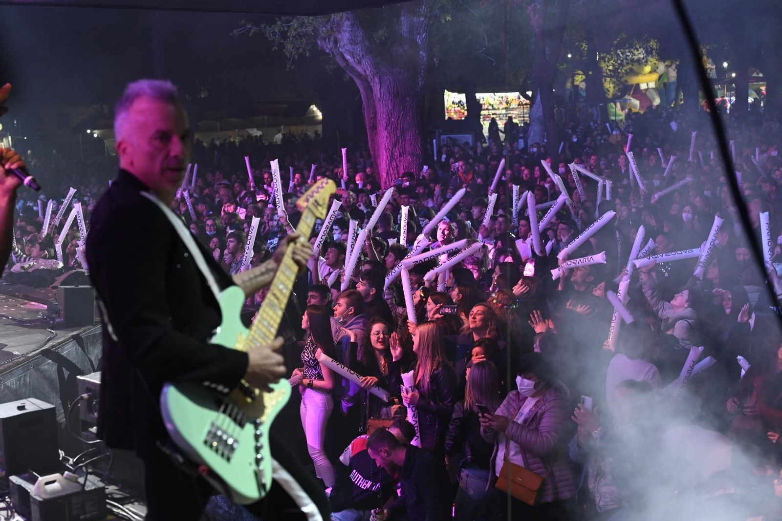 La orquesta Panorama en Amoeiro