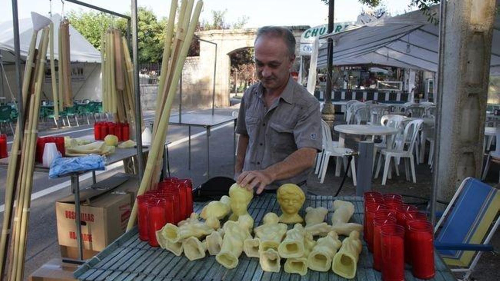 Os Milagros. 30-08-2016. Arranque de la novena de Os Milagros. Di Luz. Paz