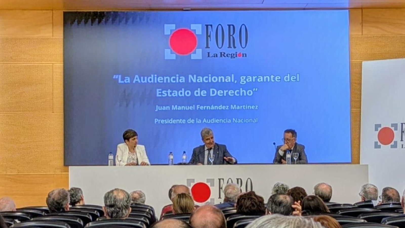 Foro La Región "La Audiencia Nacional garante del Estado de Derecho" con Juan Manuel Fernández