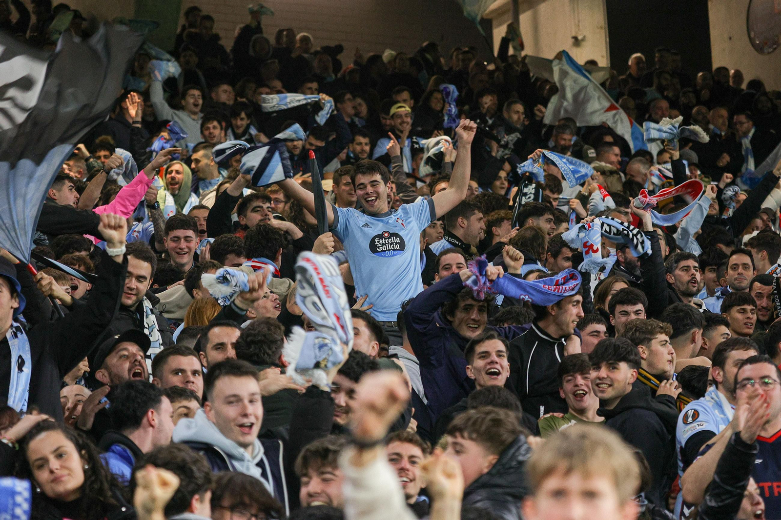 Galería | El Celta recibe al Lille en Balaídos