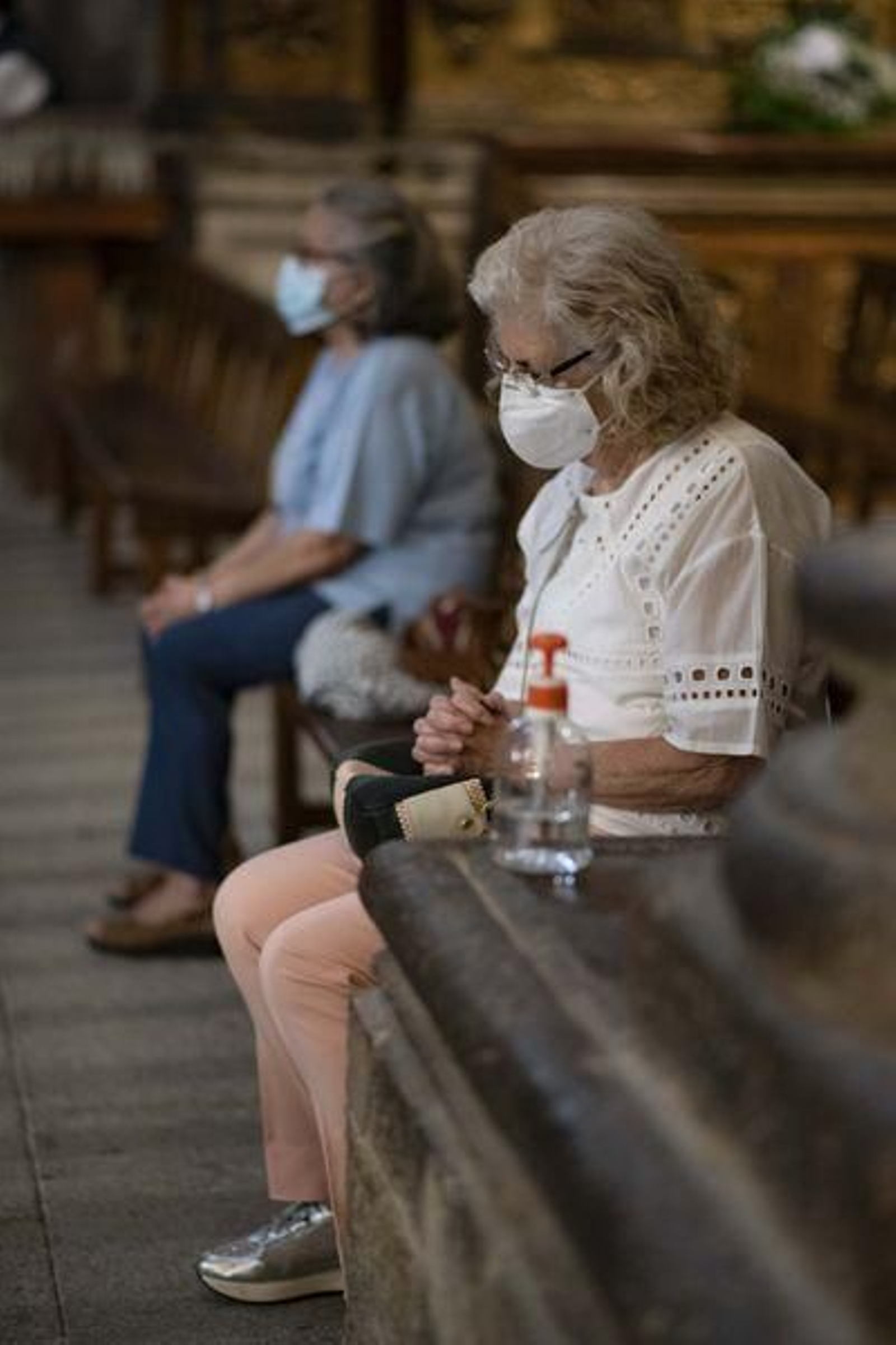 La Catedral de Ourense acoge el funeral en memoria de las víctimas mortales del covid // FOTO: Xesús Fariñas