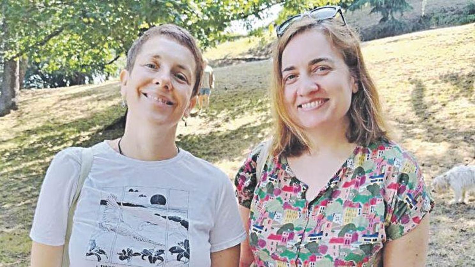 “nos enteremos por instagram y la propuesta de leer al aire libre nos encantó”