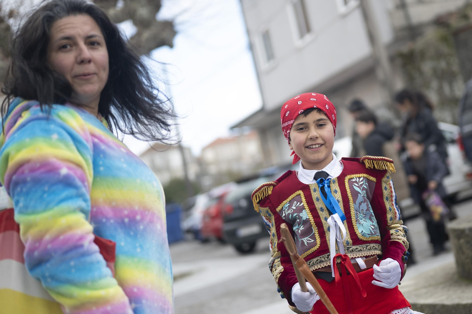 El Entroido de Cualedro desborda tradición, en fotos