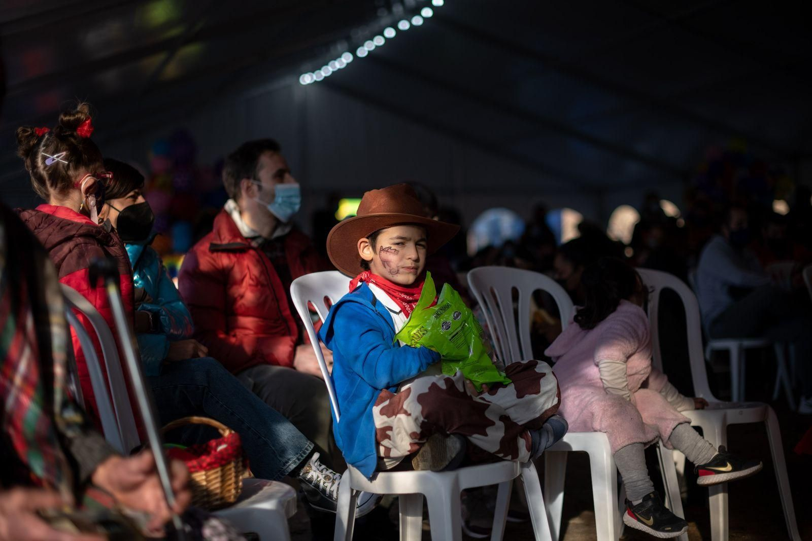 Entroido infantil en la Insua dos Poetas (O Carballiño)