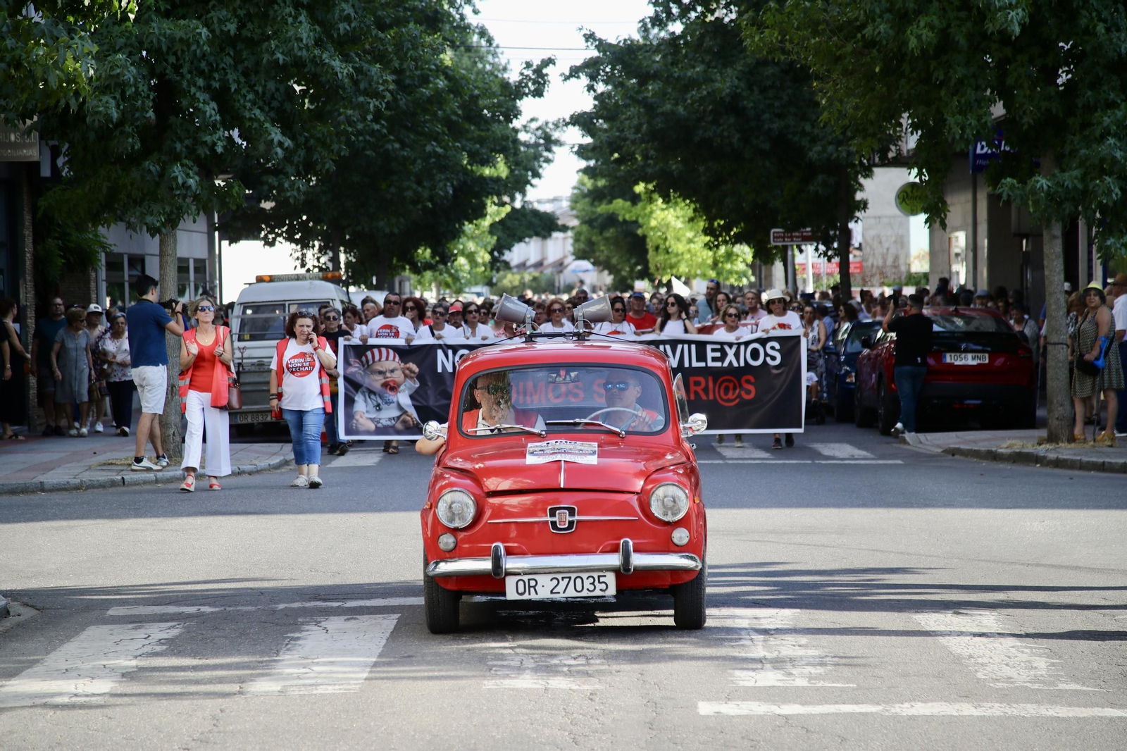 Galería | Verín sale a la calle para defender su hospital y reclamar la reactivación de servicios