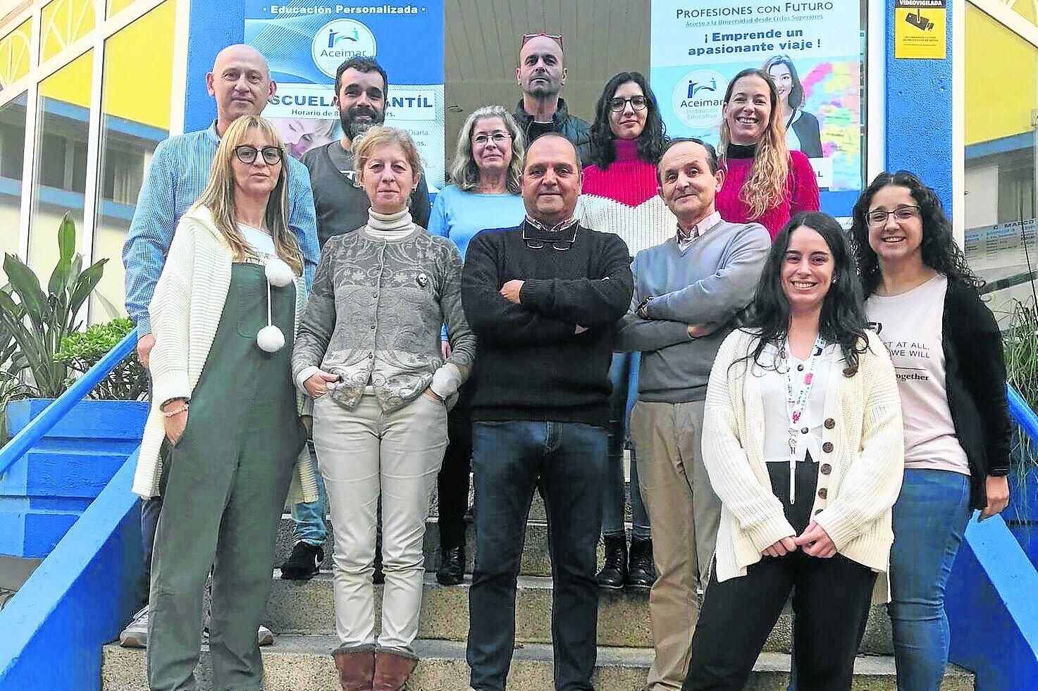 El claustro de profesores del Colegio Marcote, clave del éxito del programa educativo.