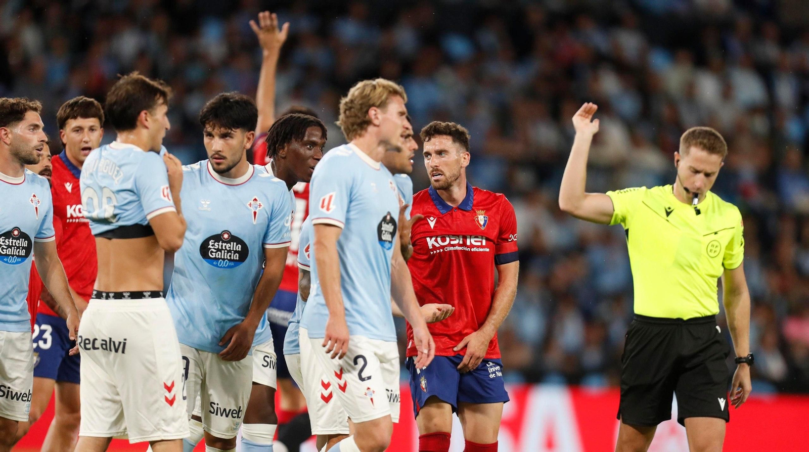 Galería | El Celta se enfrentó a Osasuna en la aplazada primera jornada liguera