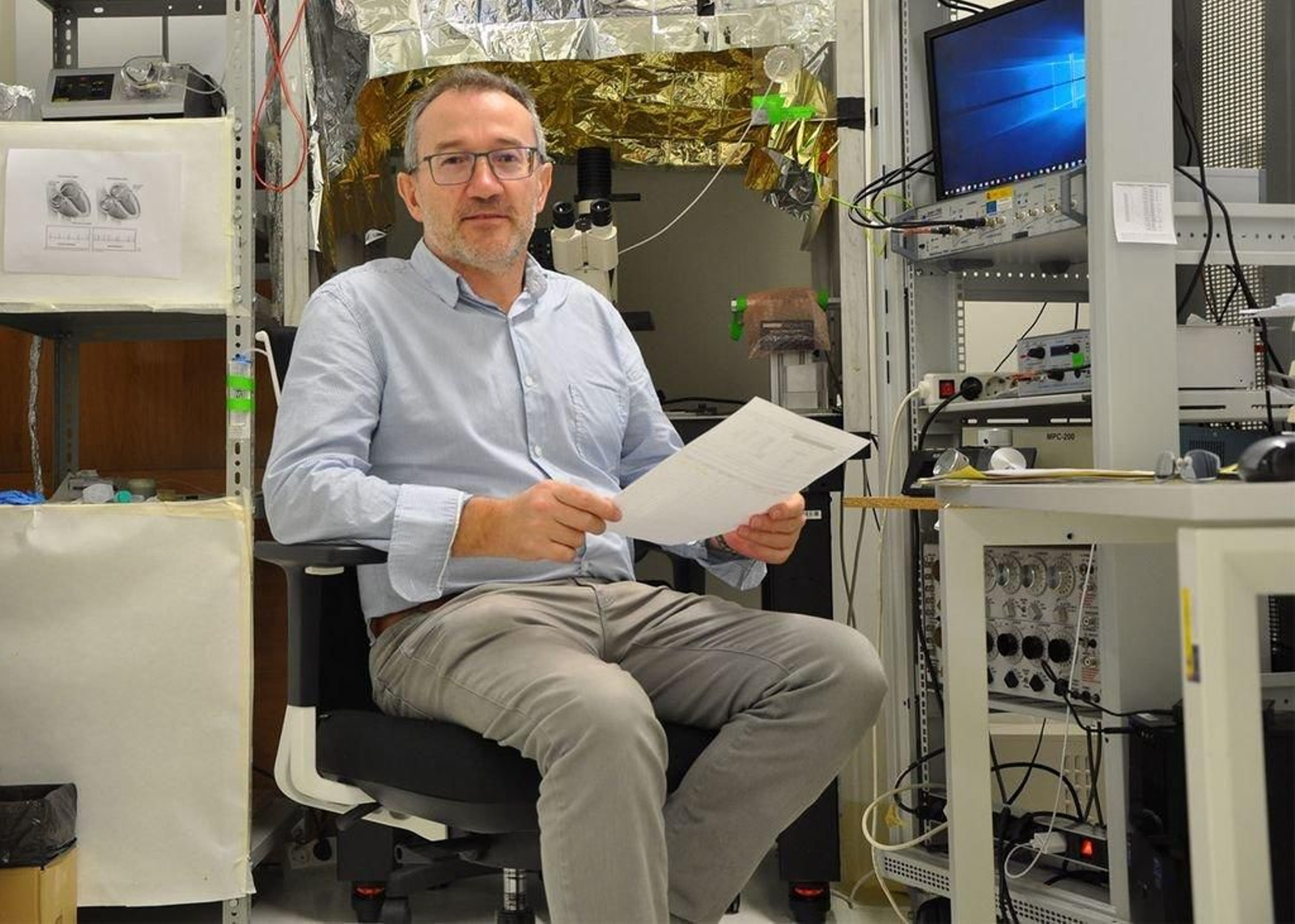 José Antonio Lamas, director del Laboratorio de Neurociencia de la Universidad de Vigo.