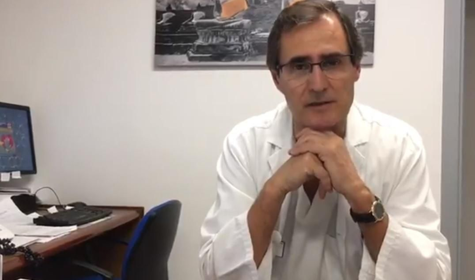 José Abal, jefe de Neumoloxía del CHUO