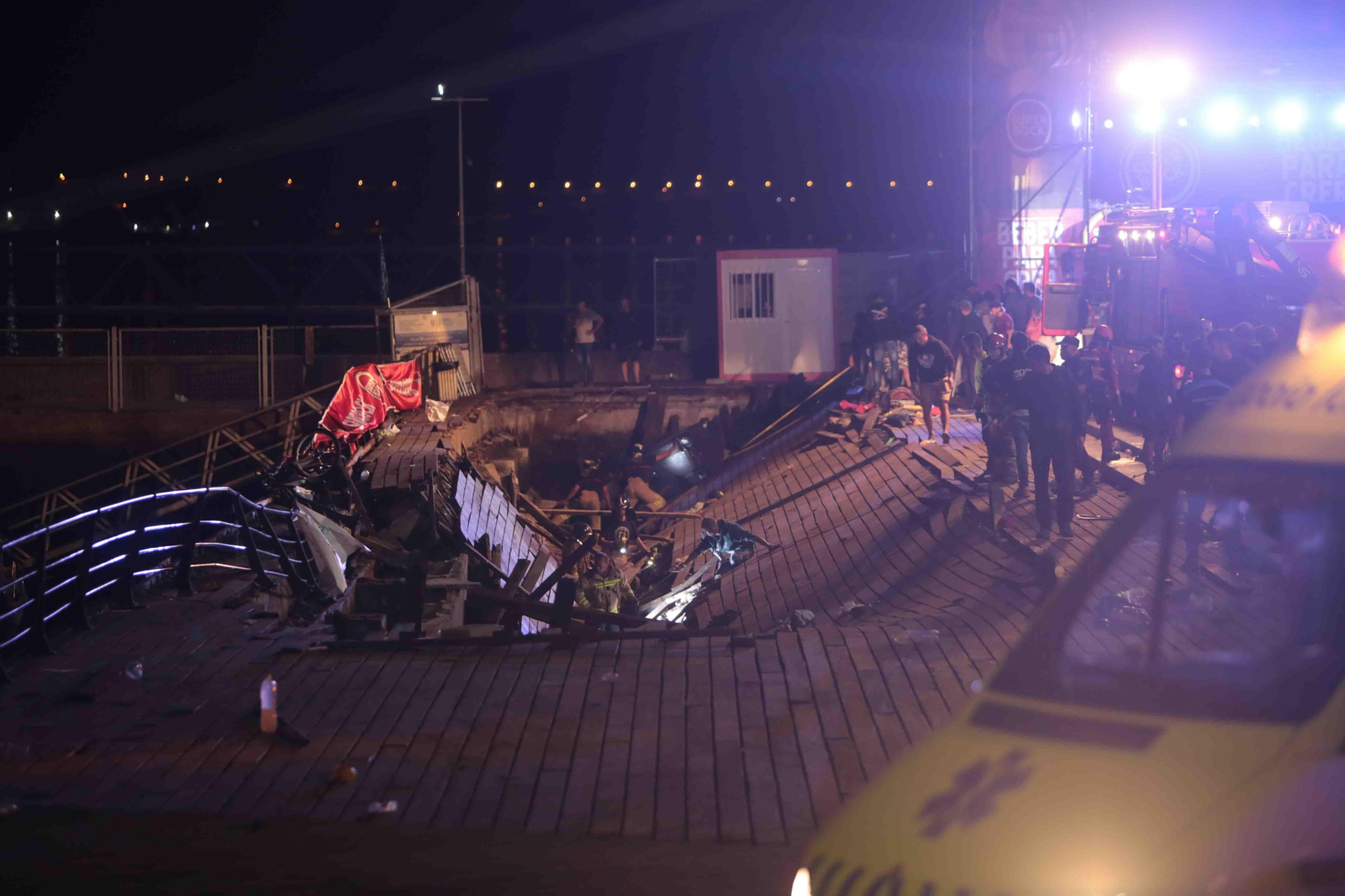 El ambiente que se respiraba era de gran preocupación por una tragedia que pudo ser aún mayor.