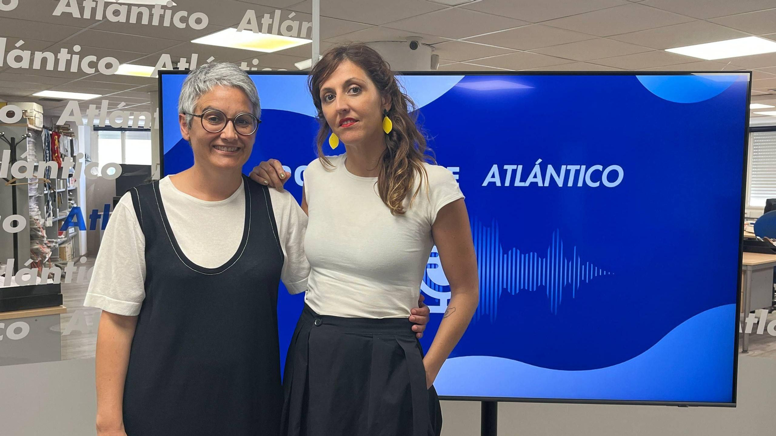 María Mayán e Alba Casanova, en Atlántico.