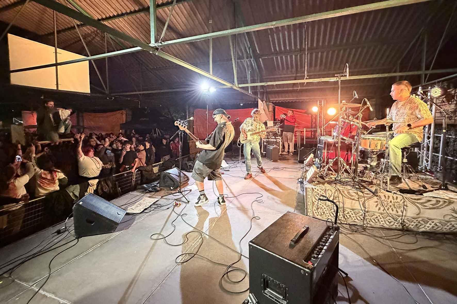 Imagen de la actuación de Boogies en el concurso de maquetas.