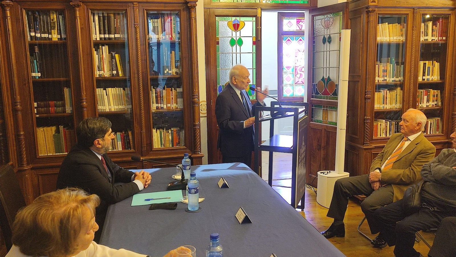 Intervención del presidente de la Fundación del Archivo de Indianos