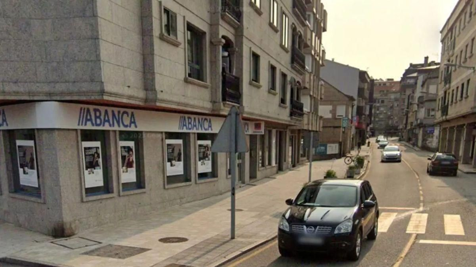 Imagen de la sucursal donde se produjo el atraco.