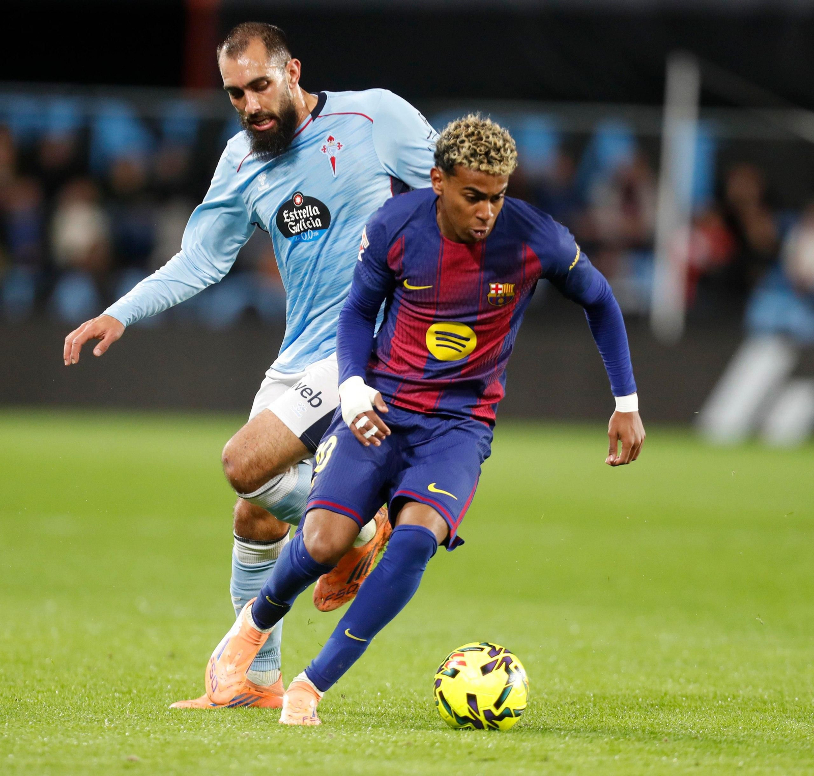 Galería | El Celta recibe al Barcelona en Balaídos