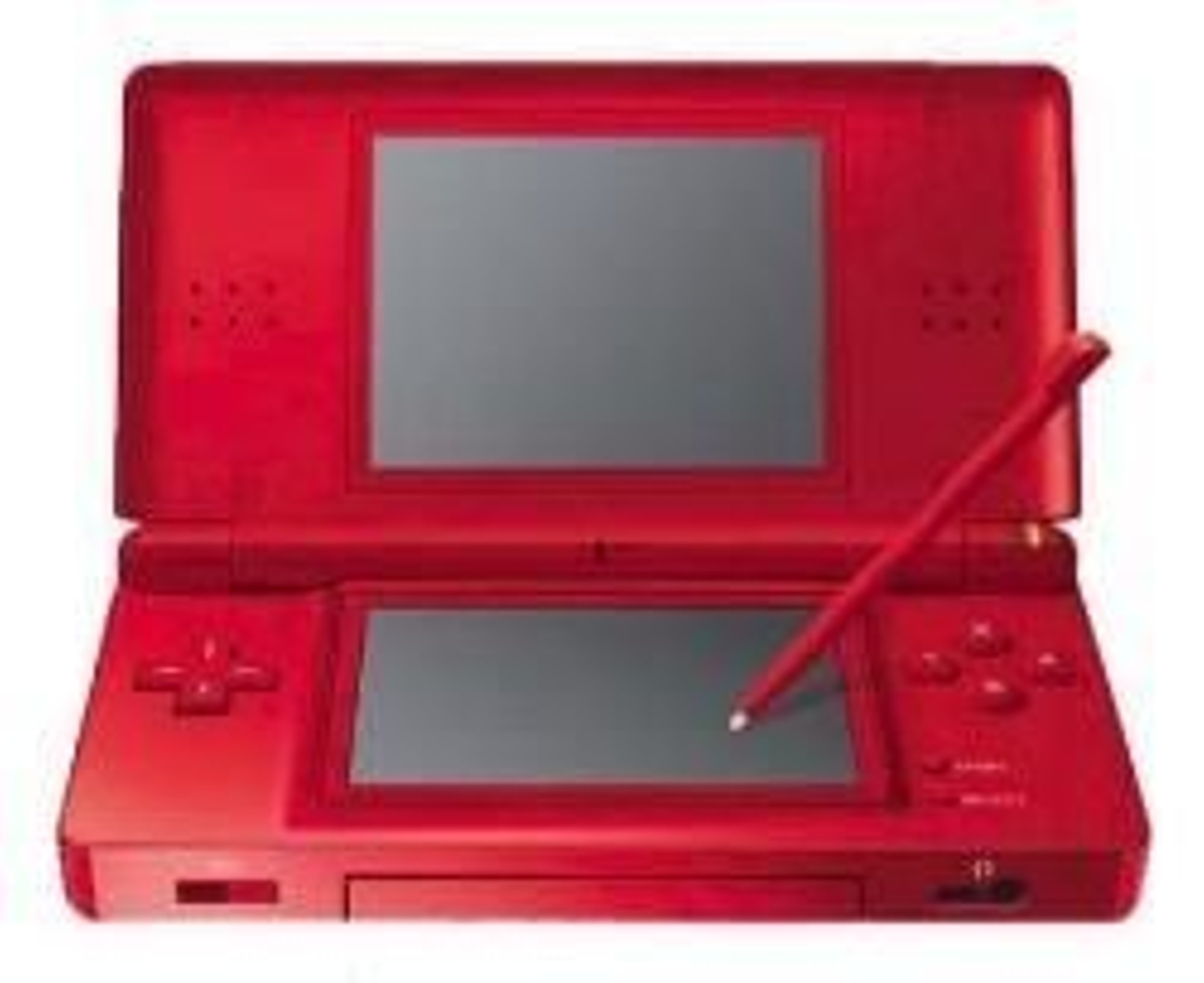 Imagen de una Nintento DS roja.