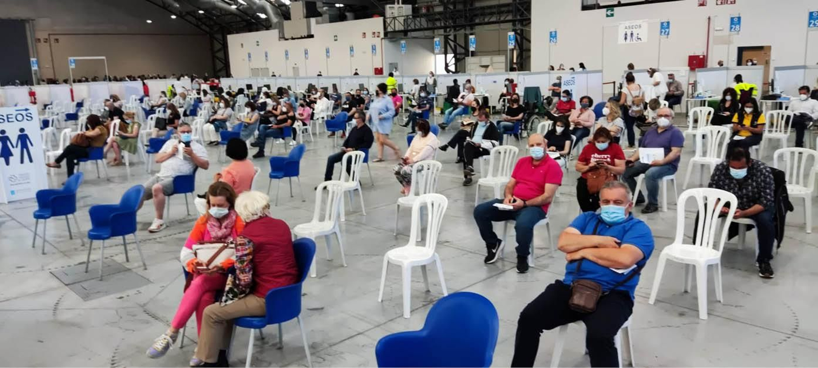 Descienden los contagios de Covid-19 en Galicia y los hospitalizados.