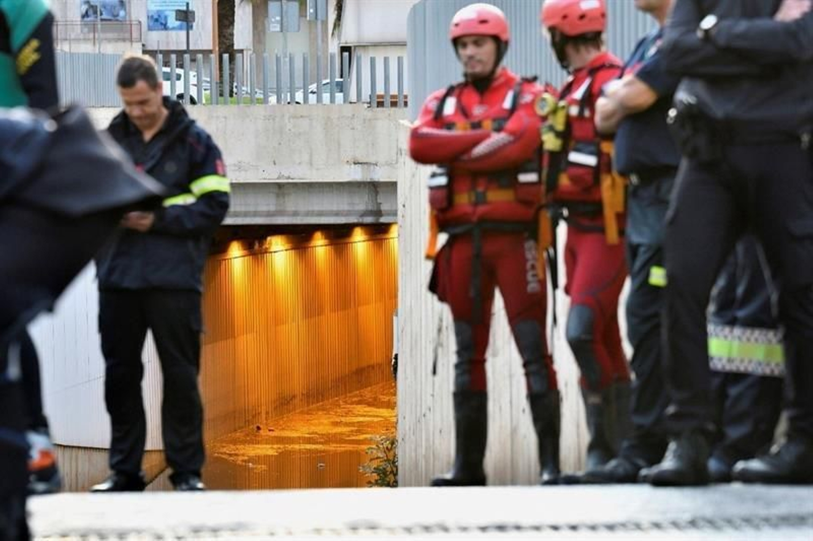 Trabajos en túnel de Almería donde ha fallecido una persona 2