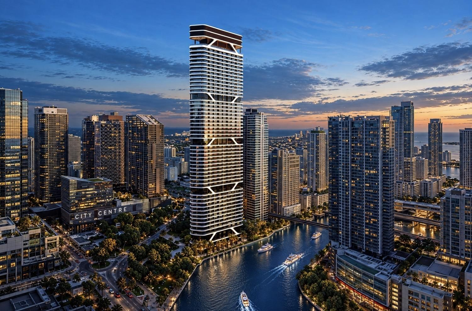 Nuevo edificio de Bugatti en Miami