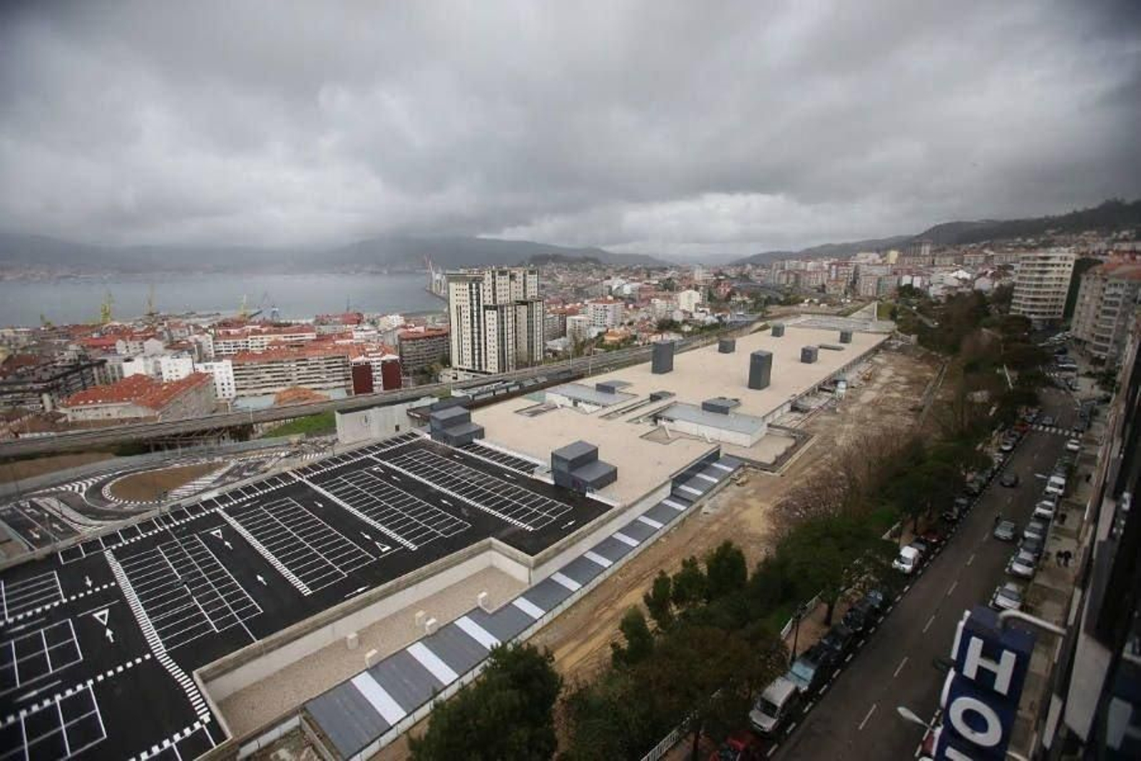 La estación de Mayne para Vialia Vigo se construiría sobre la terminal ferroviaria.