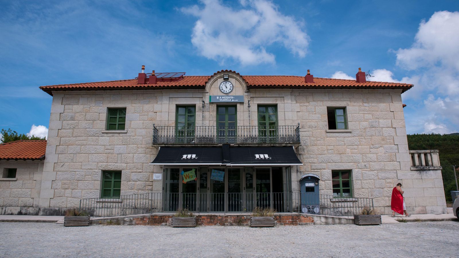 A MEZQUITA (ESTACIÓN DE VILAVELLA). 28/06/2018. OURENSE. Imágenes para especial de la línea de alta velocidad. FOTO: ÓSCAR PINAL.
